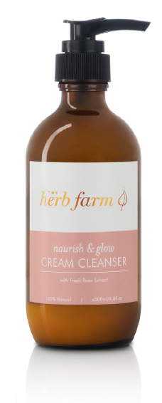 The Herb Farm Nourish & Glow Cream Cleanser 200ml